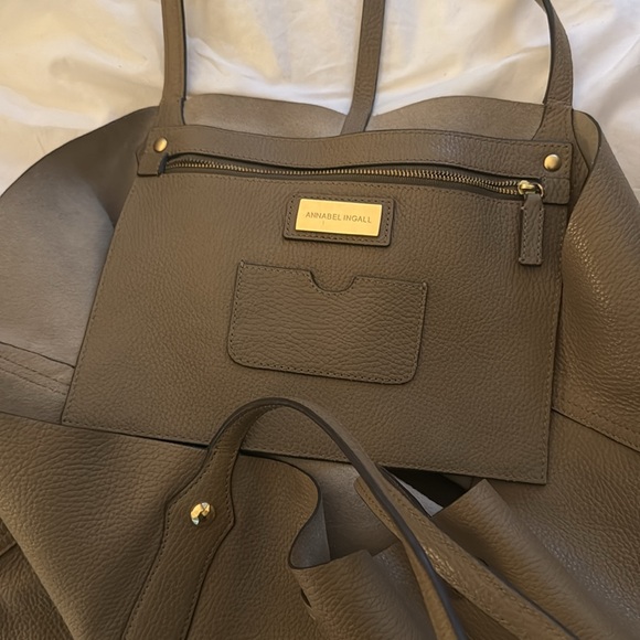 Annabel Ingall Tan leather Isabella tote - Picture 4 of 6